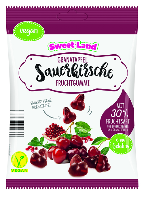 Granatapfel Sauerkirsche Fruchtgummi