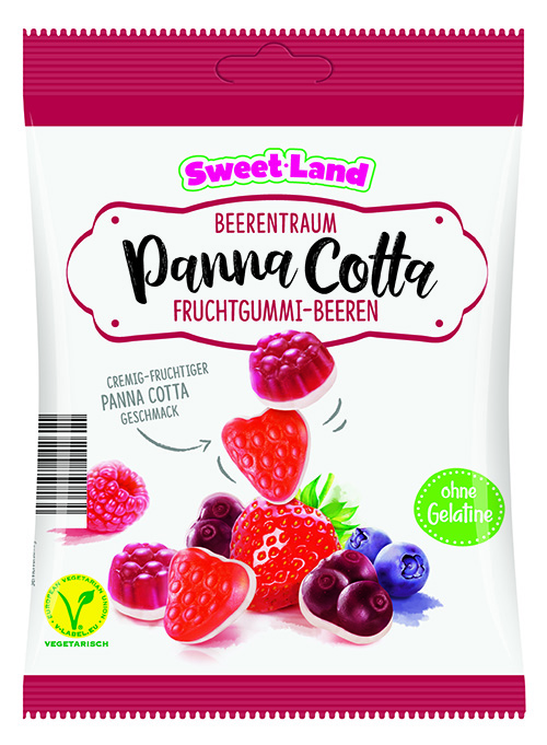 Beerentraum Panna Cotta Fruchtgummi-Beeren